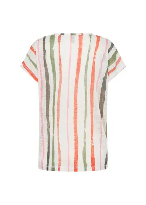 26444- Stripe Aretha T-Shirt - Soya Concept