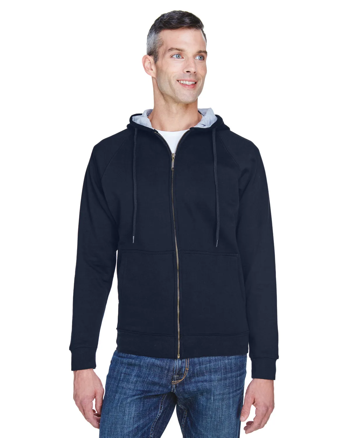 8463 UltraClub® Adult Rugged Wear Thermal-Lined Full-Zip Jacket  SKU: 8463