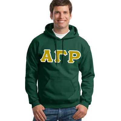 Alpha Gamma Rho Hanes 10oz. Hoodie - Hanes F170 - TWILL