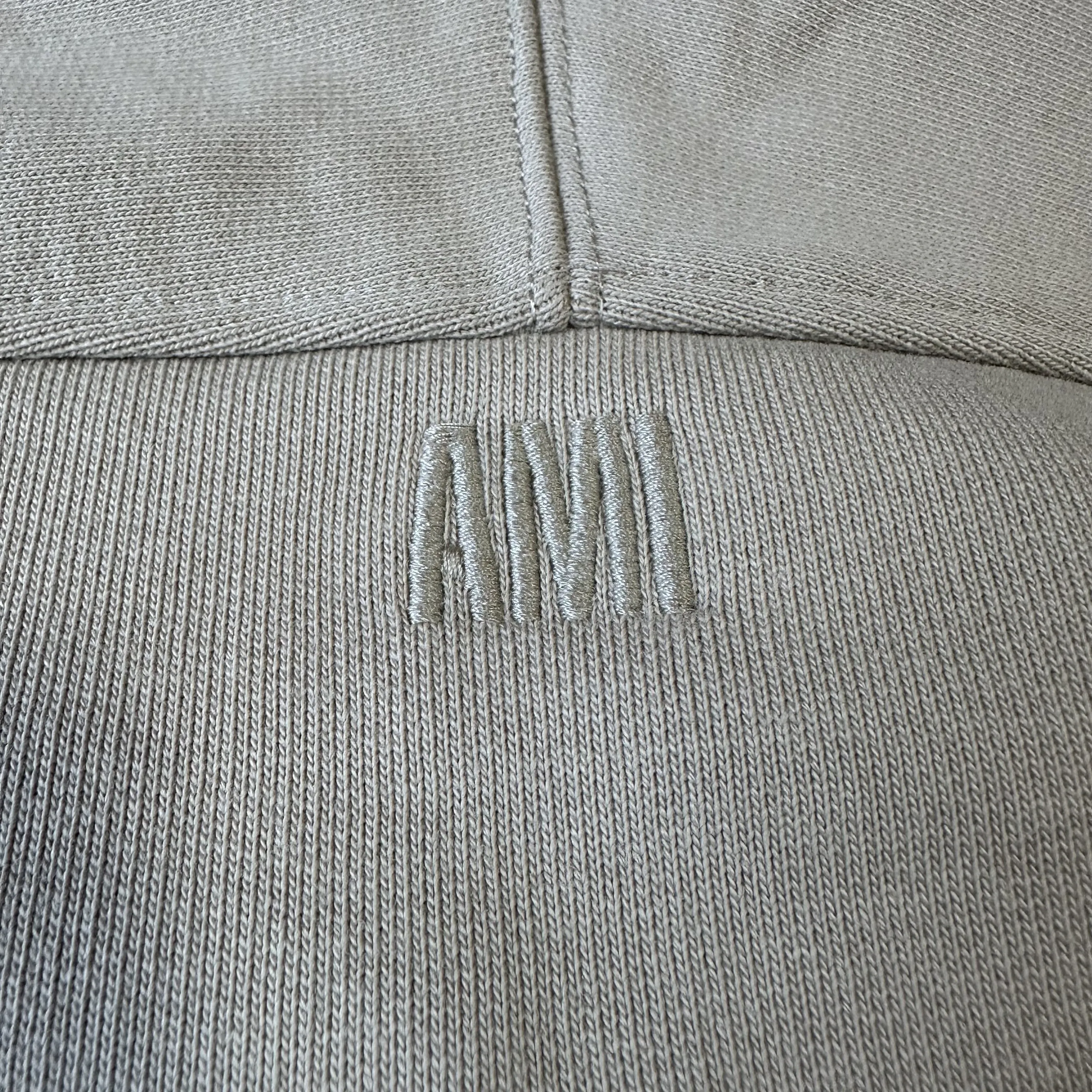 AMI PARIS  |Heart Long Sleeves Plain Cotton Logo Designers Sweatshirts