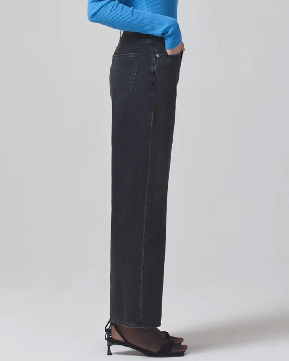 Annina High Rise Wide Leg Jean in Prophecy