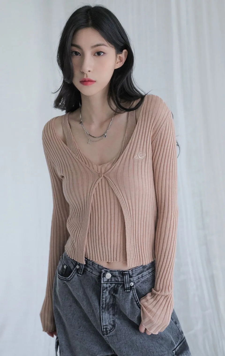 AVANDRESS  |Casual Style Street Style Long Sleeves Plain Elegant Style