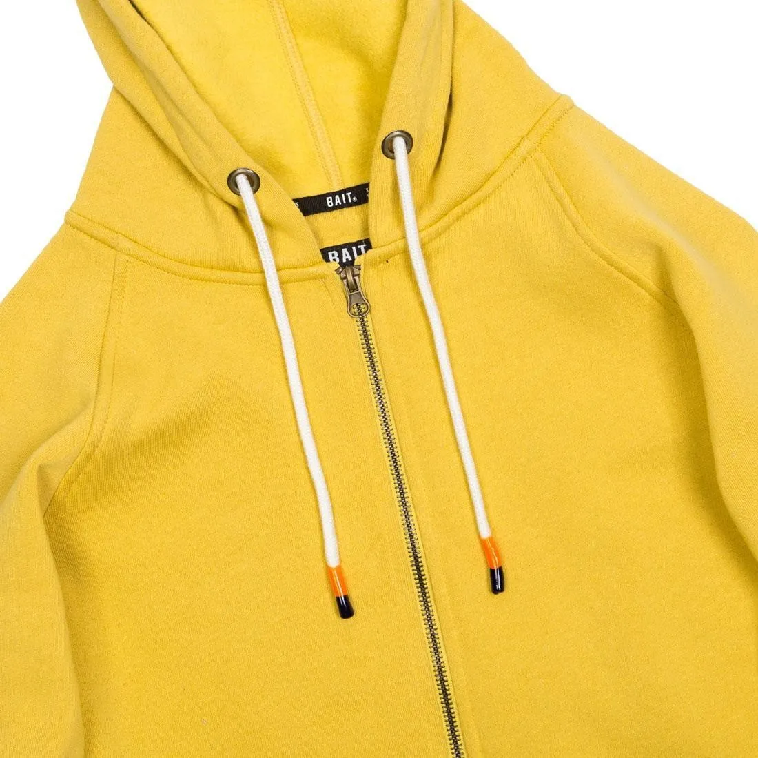 BAIT Men Zip Up Hoody (yellow)