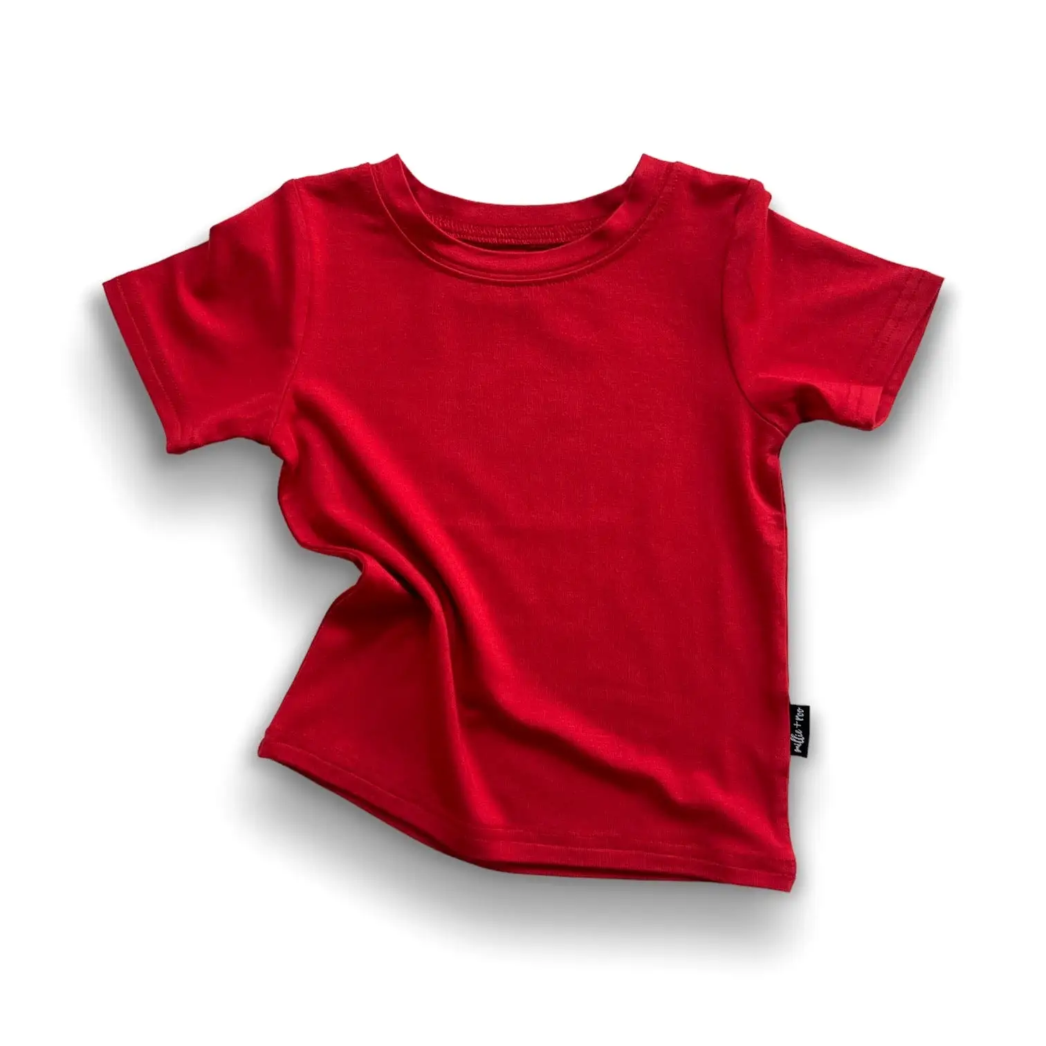 BAMBOO BASIC TEE- Red