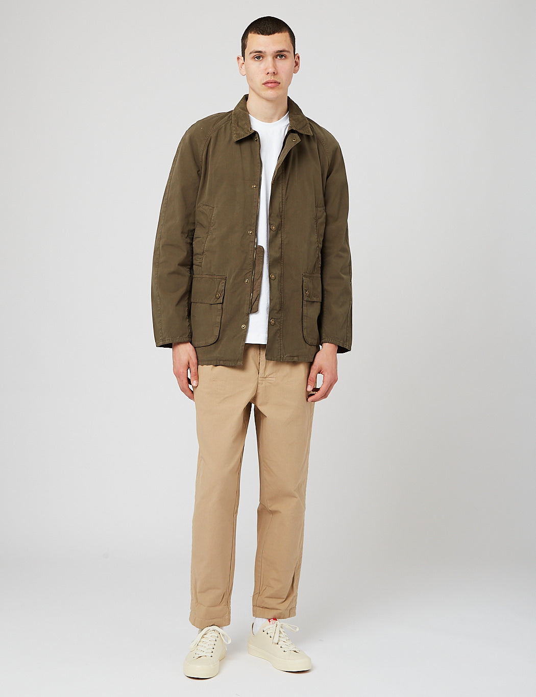 Barbour Ashby Casual Jacket - Olive Green