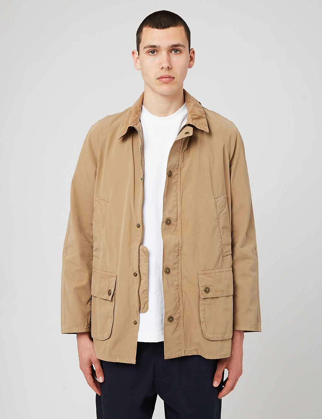 Barbour Ashby Casual Jacket - Stone