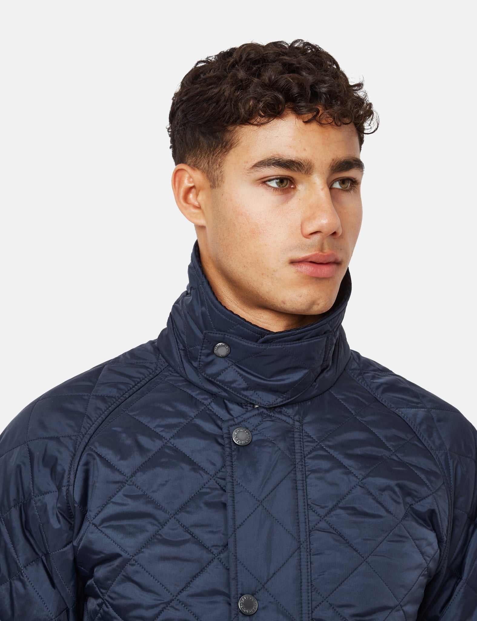 Barbour Ashby Quilted Jacket - Navy Blue