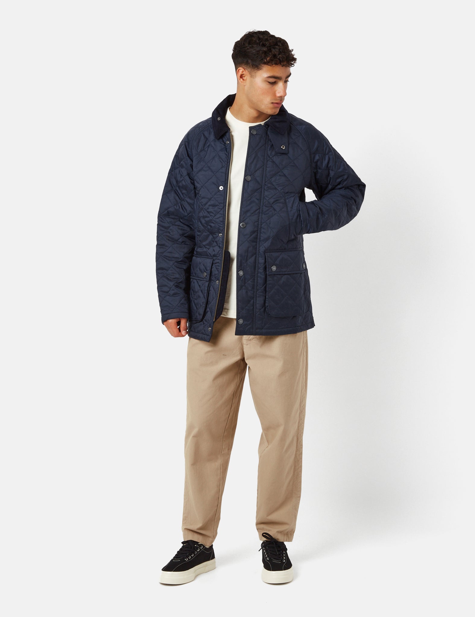 Barbour Ashby Quilted Jacket - Navy Blue