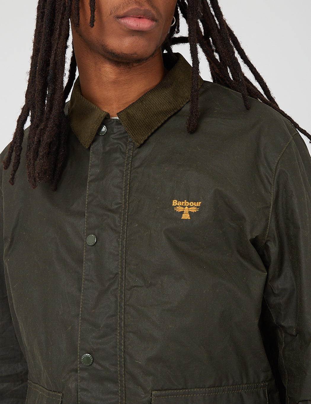 Barbour Beacon Broad Wax Jacket - Archive Olive