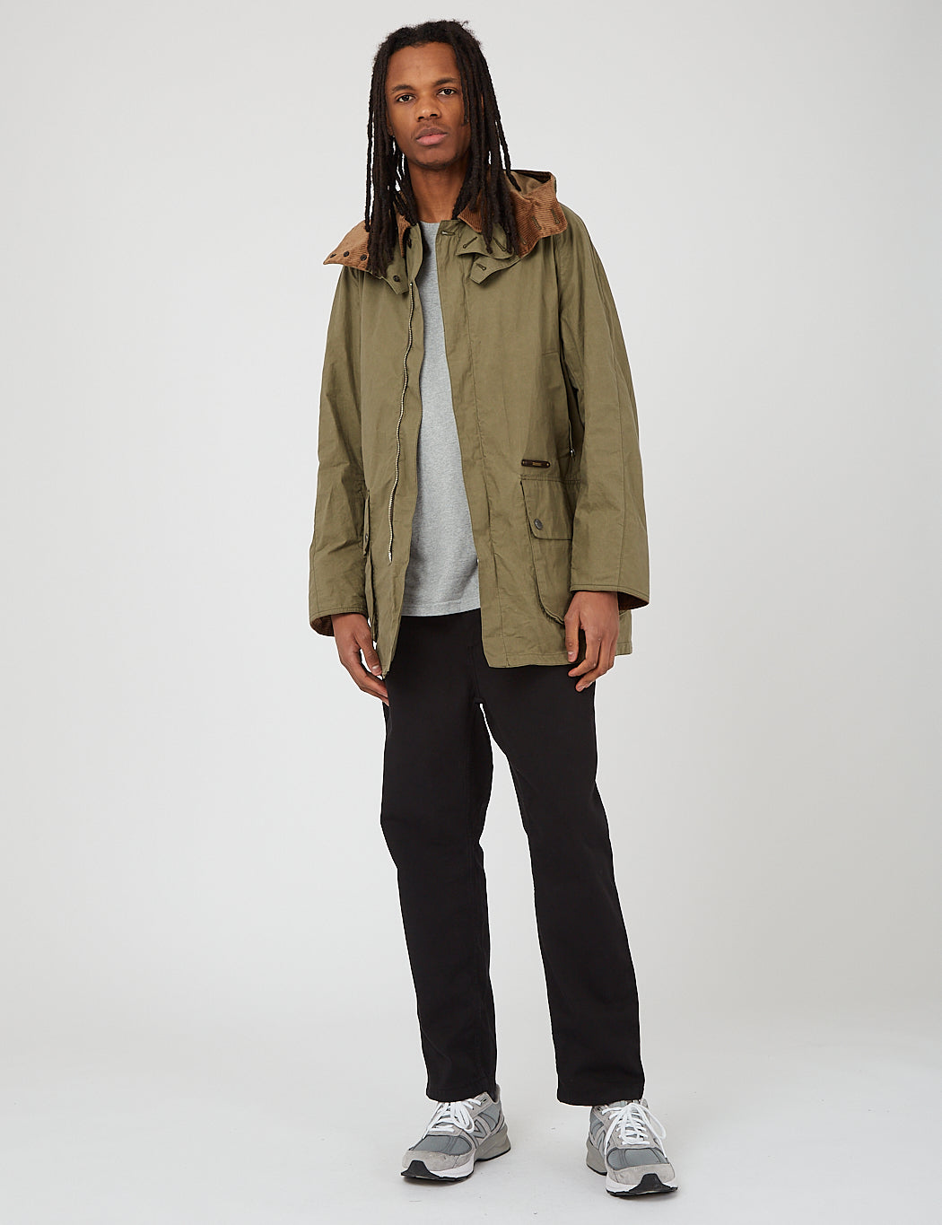 Barbour Gold Standard Ripstop Beaufort Casual Jacket - Dusky Green