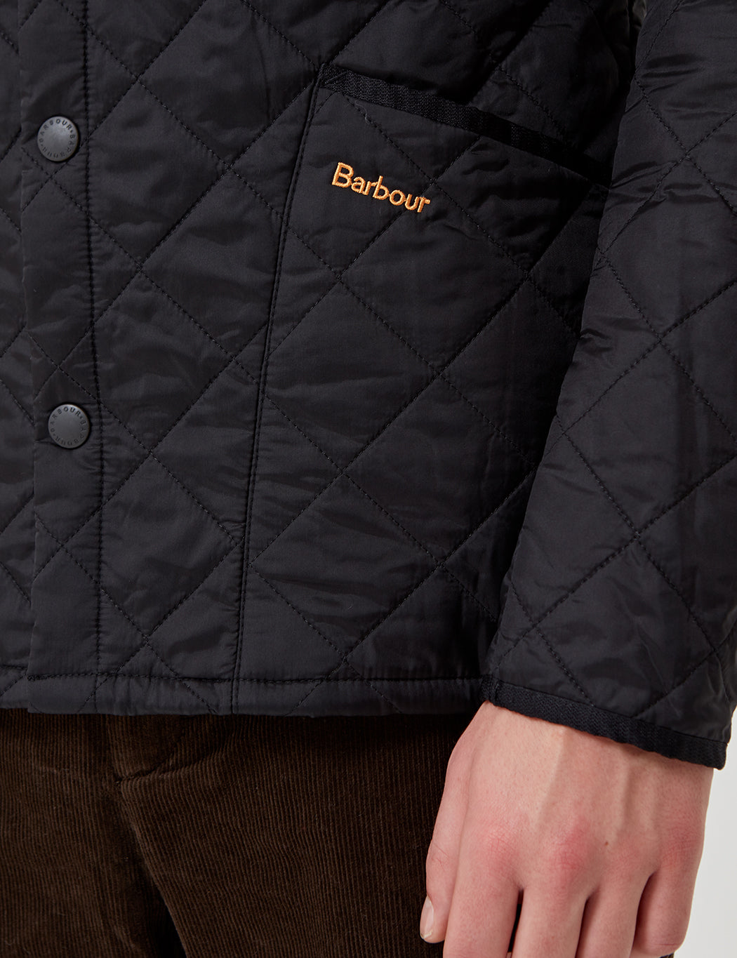 Barbour Heritage Liddesdale Quilted Jacket - Black