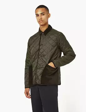 Barbour Hoxton Liddesdale Quilt Jacket - Sage Green