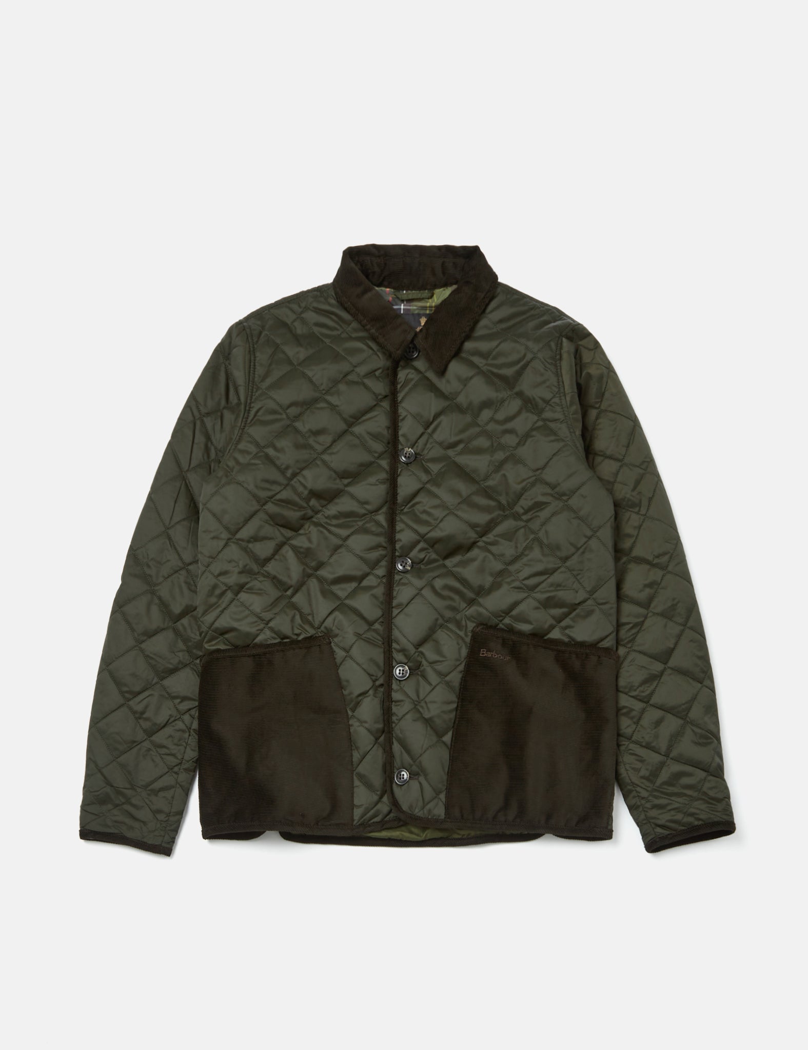 Barbour Hoxton Liddesdale Quilt Jacket - Sage Green