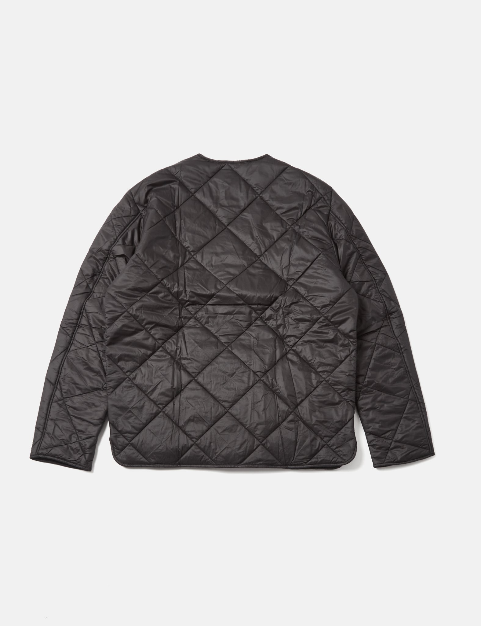 Barbour Liddesdale Cardigan Quilt Jacket - Black