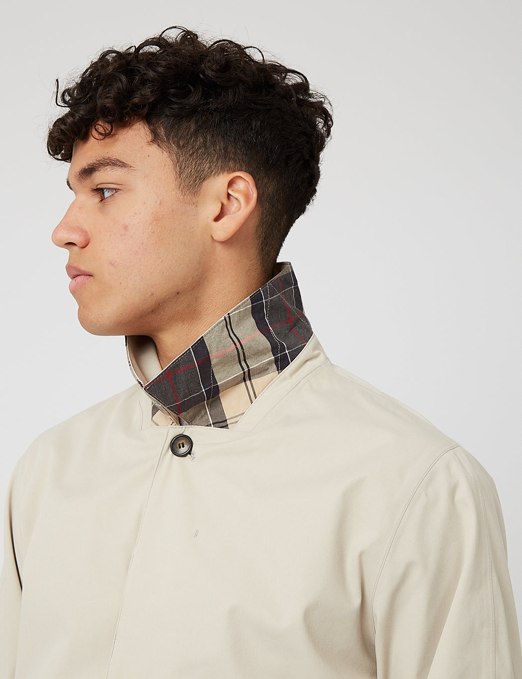 Barbour Rokig Mac Jacket - Mist