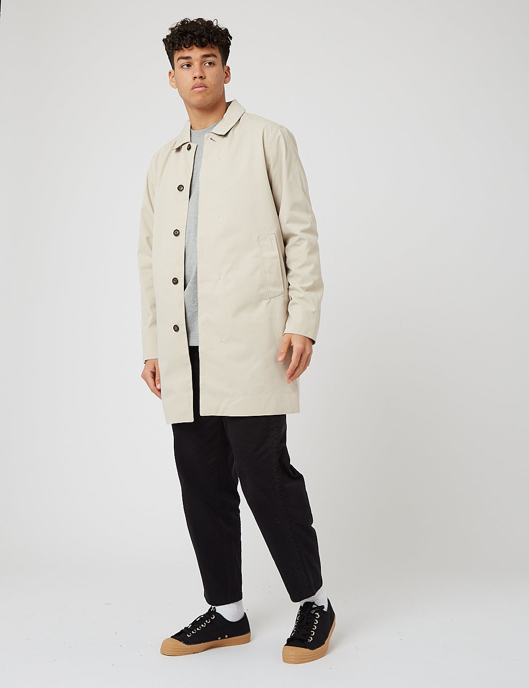 Barbour Rokig Mac Jacket - Mist