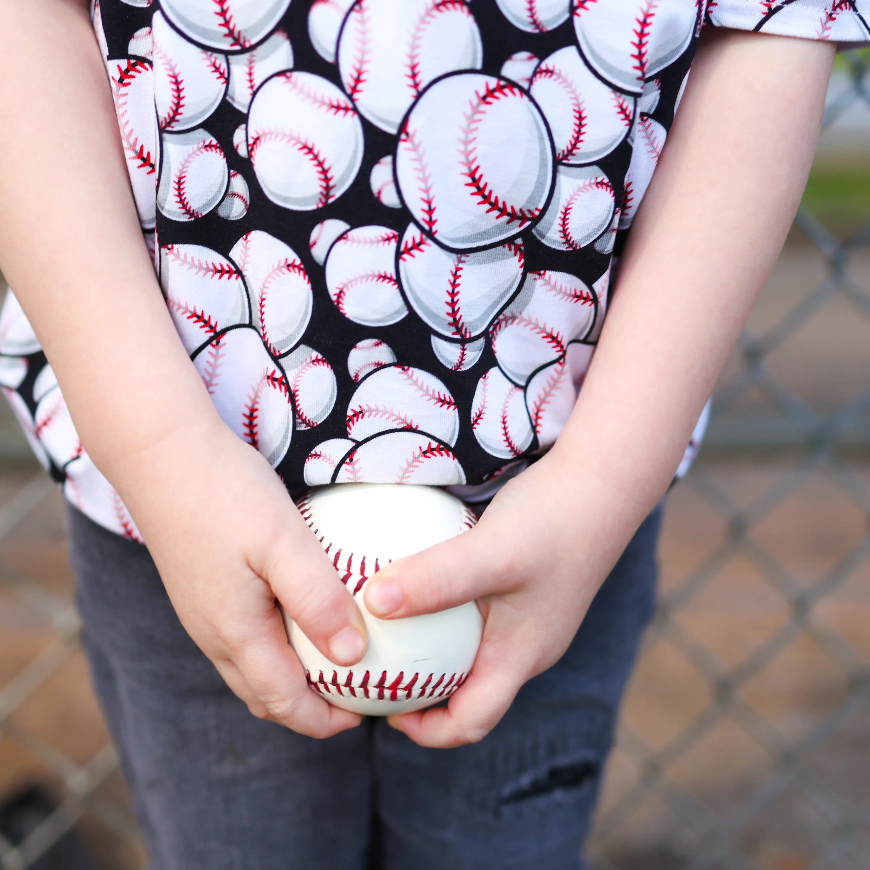 BASIC TEE- Baseball