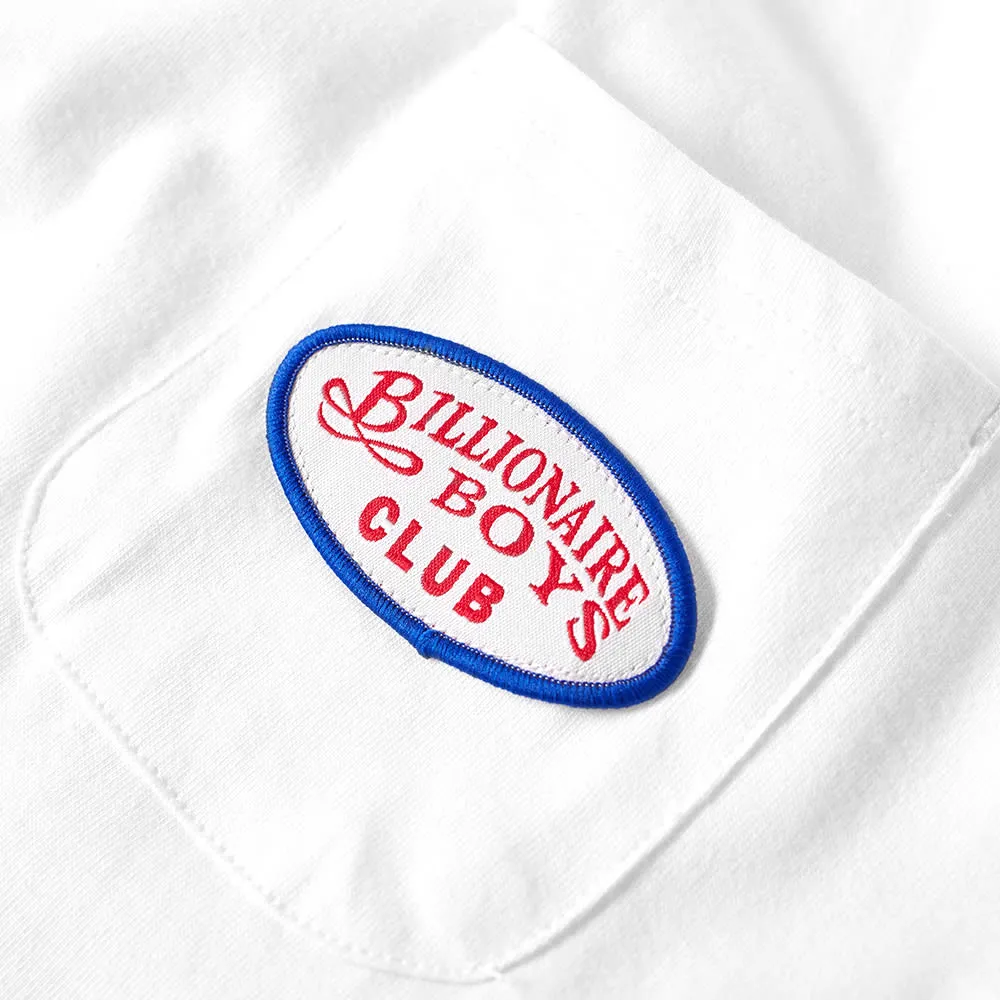 Billionaire Boys Club Gentleman Patch Pocket TeeWhite