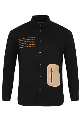 Binary Shirt With Utility Pocket & Elbow Patch