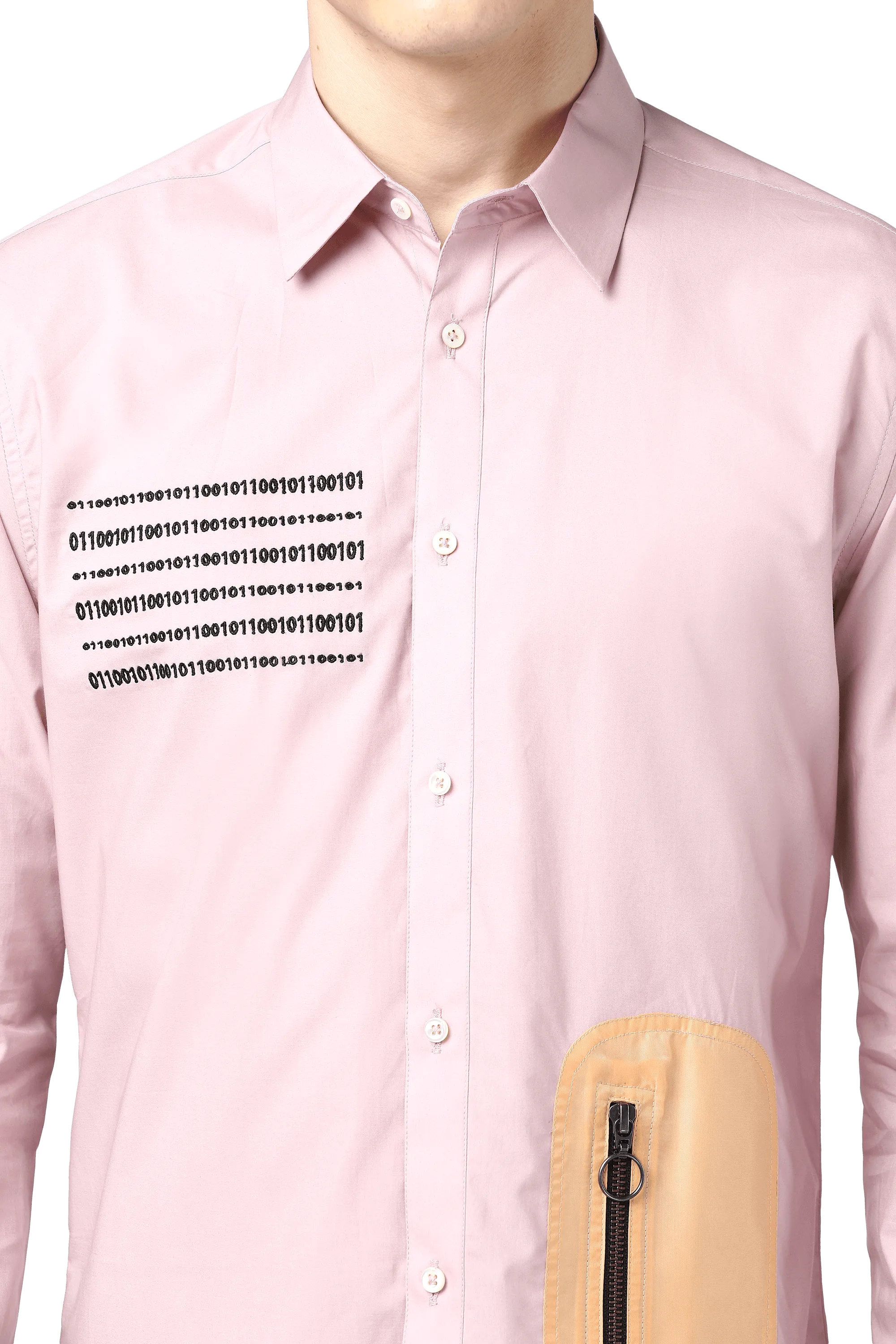 Binary Shirt With Utility Pocket & Elbow Patch