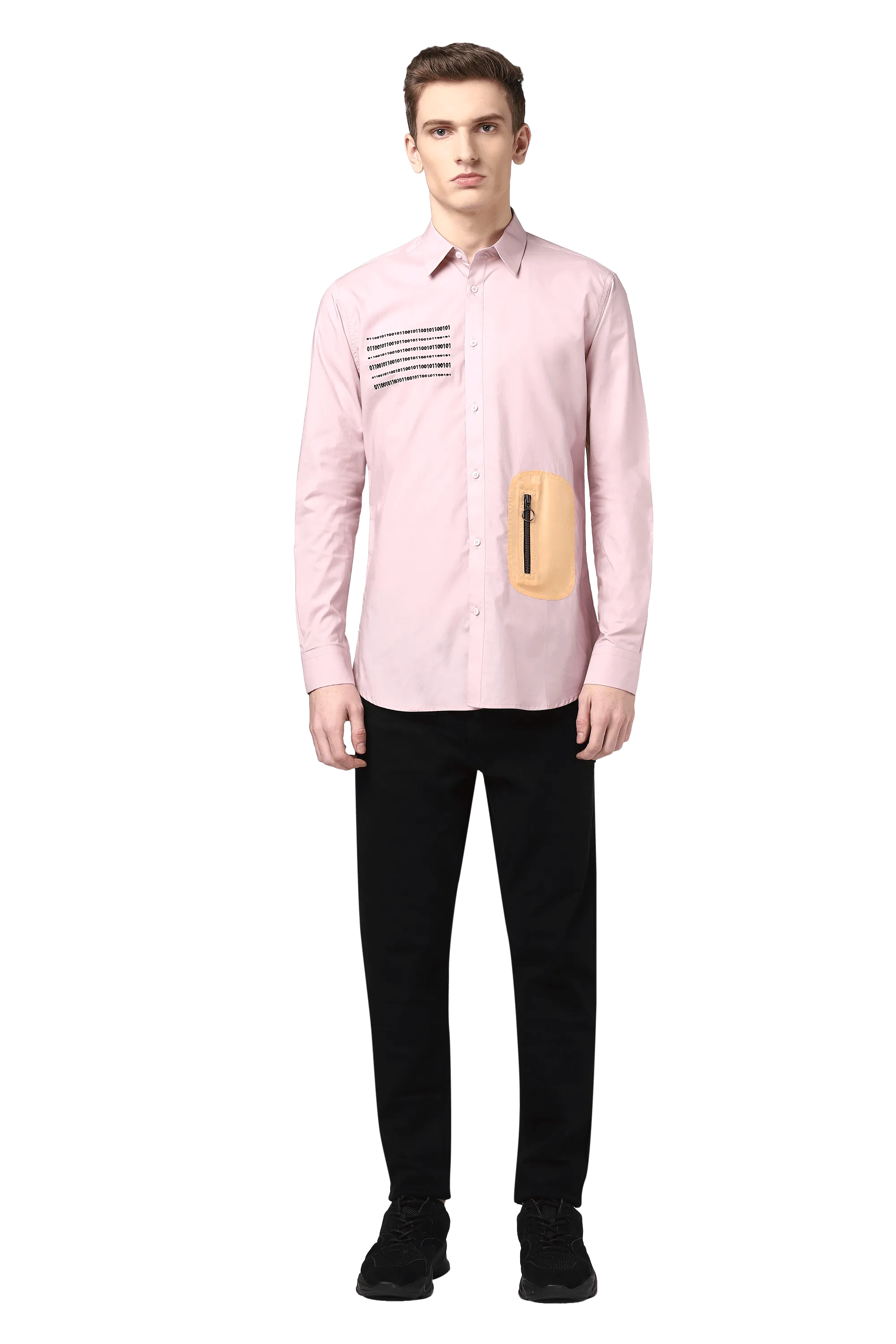 Binary Shirt With Utility Pocket & Elbow Patch