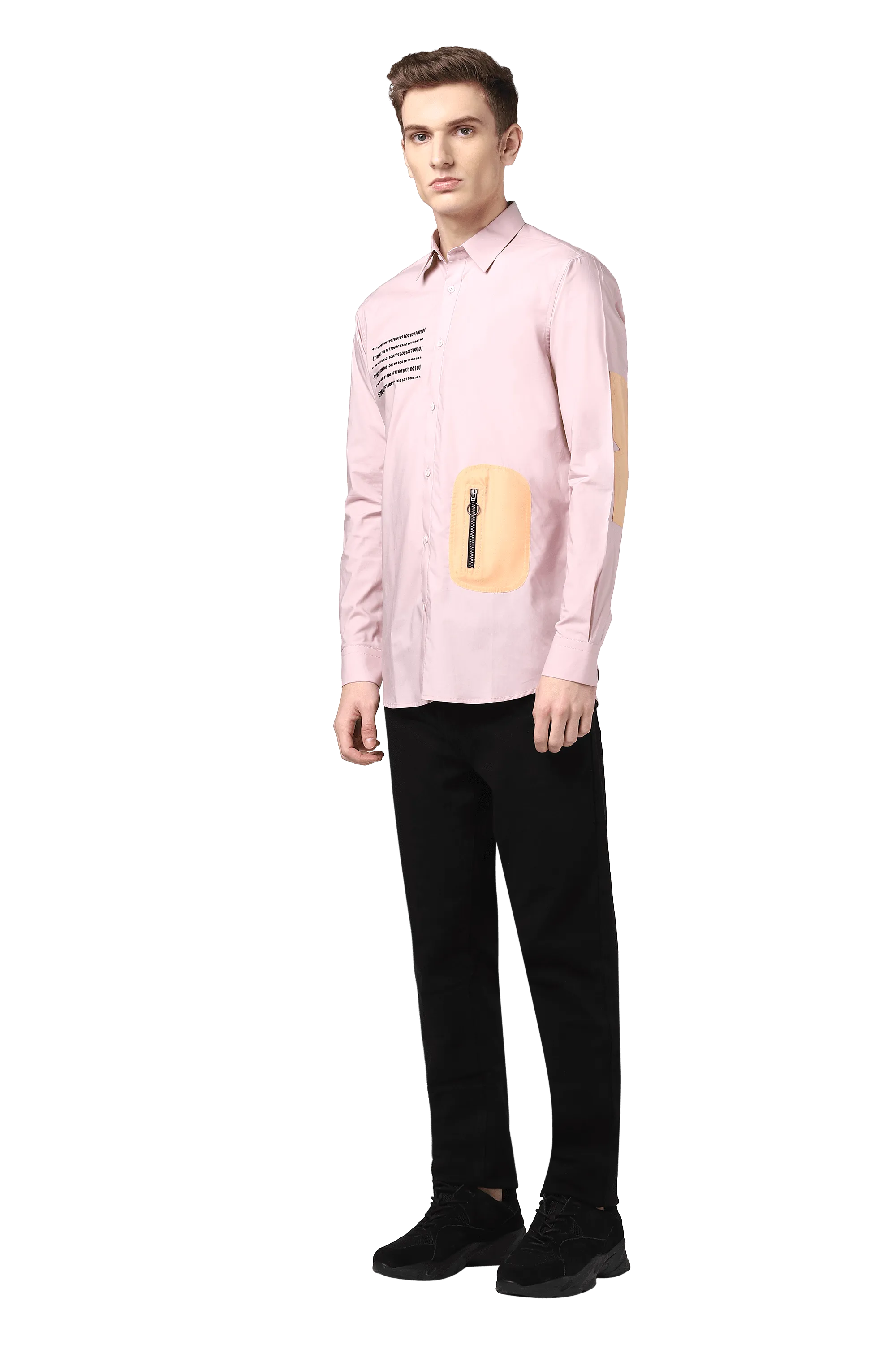 Binary Shirt With Utility Pocket & Elbow Patch