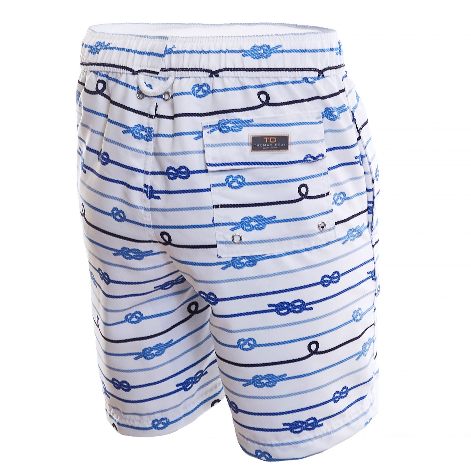 Blue Knot Print Board Short