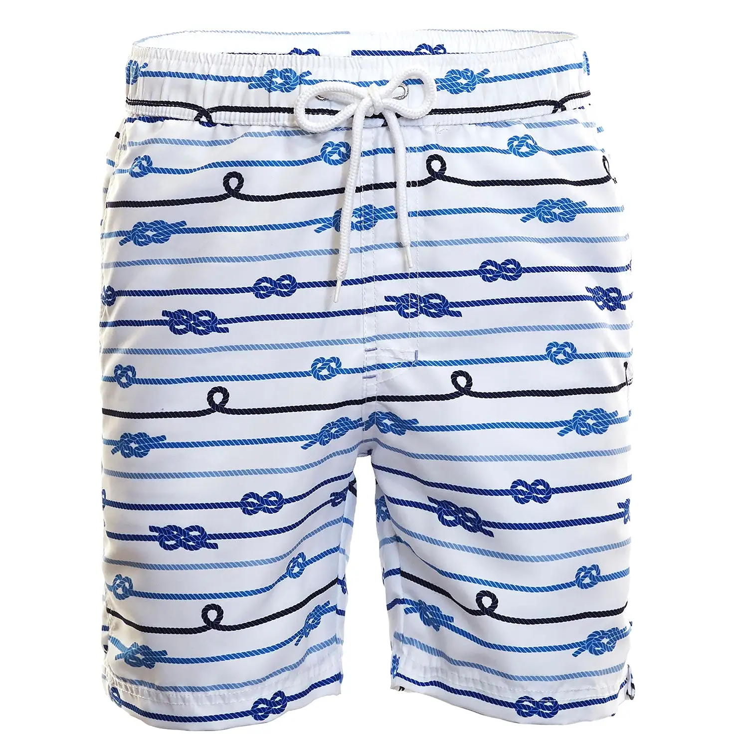 Blue Knot Print Board Short