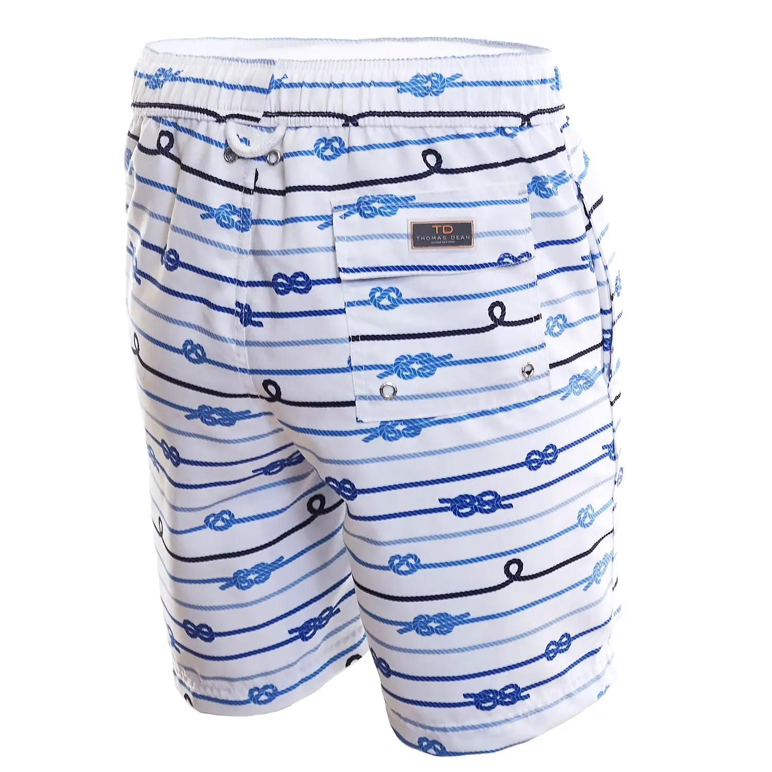 Blue Knot Print Board Short