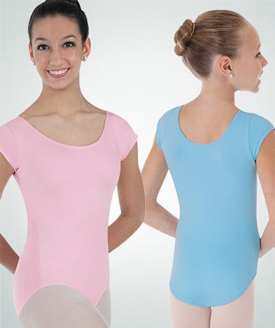 Bodywrappers BWC120 Girls Short Sleeve Leotard