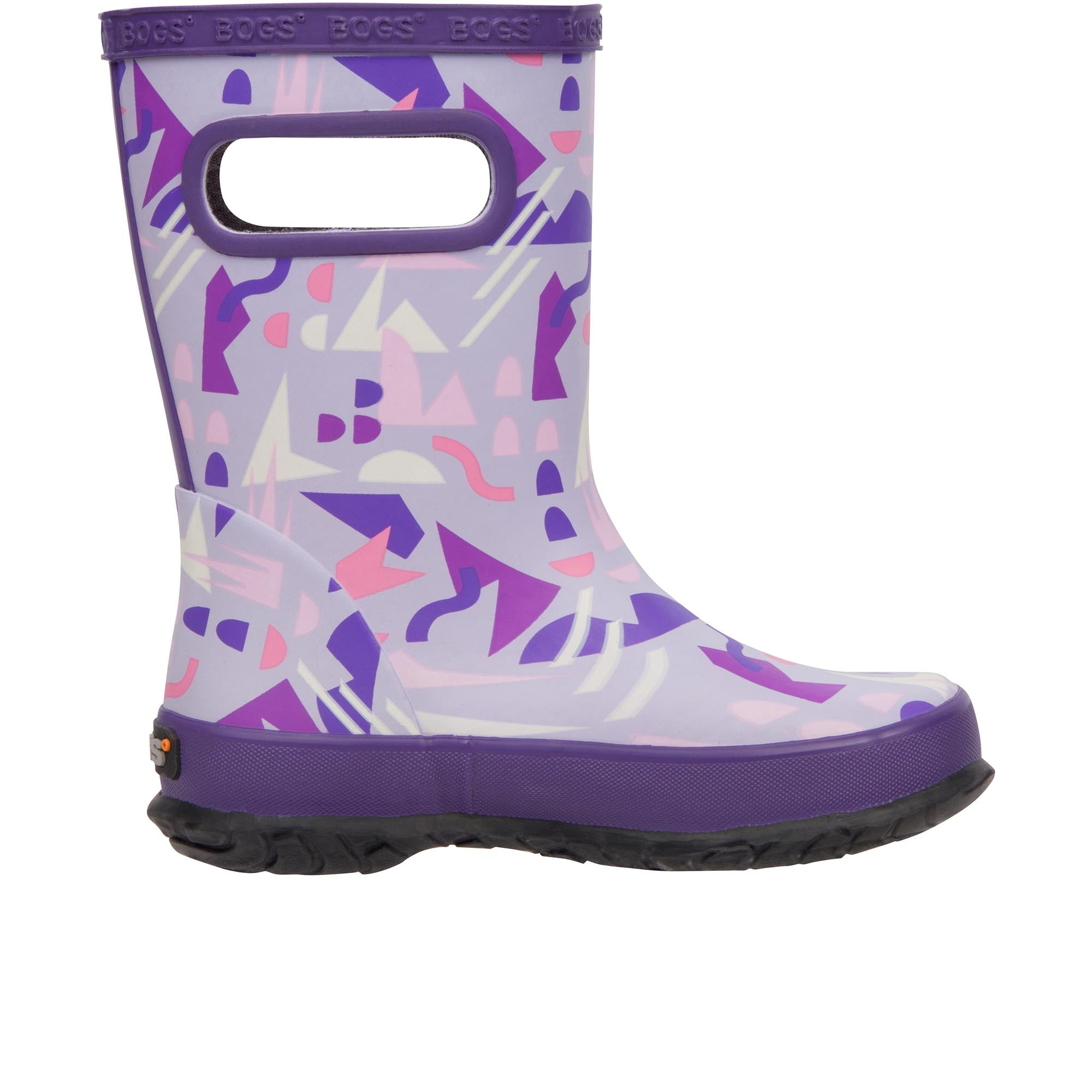 Bogs Childrens Skipper Sparse Geo Lavendar Multi