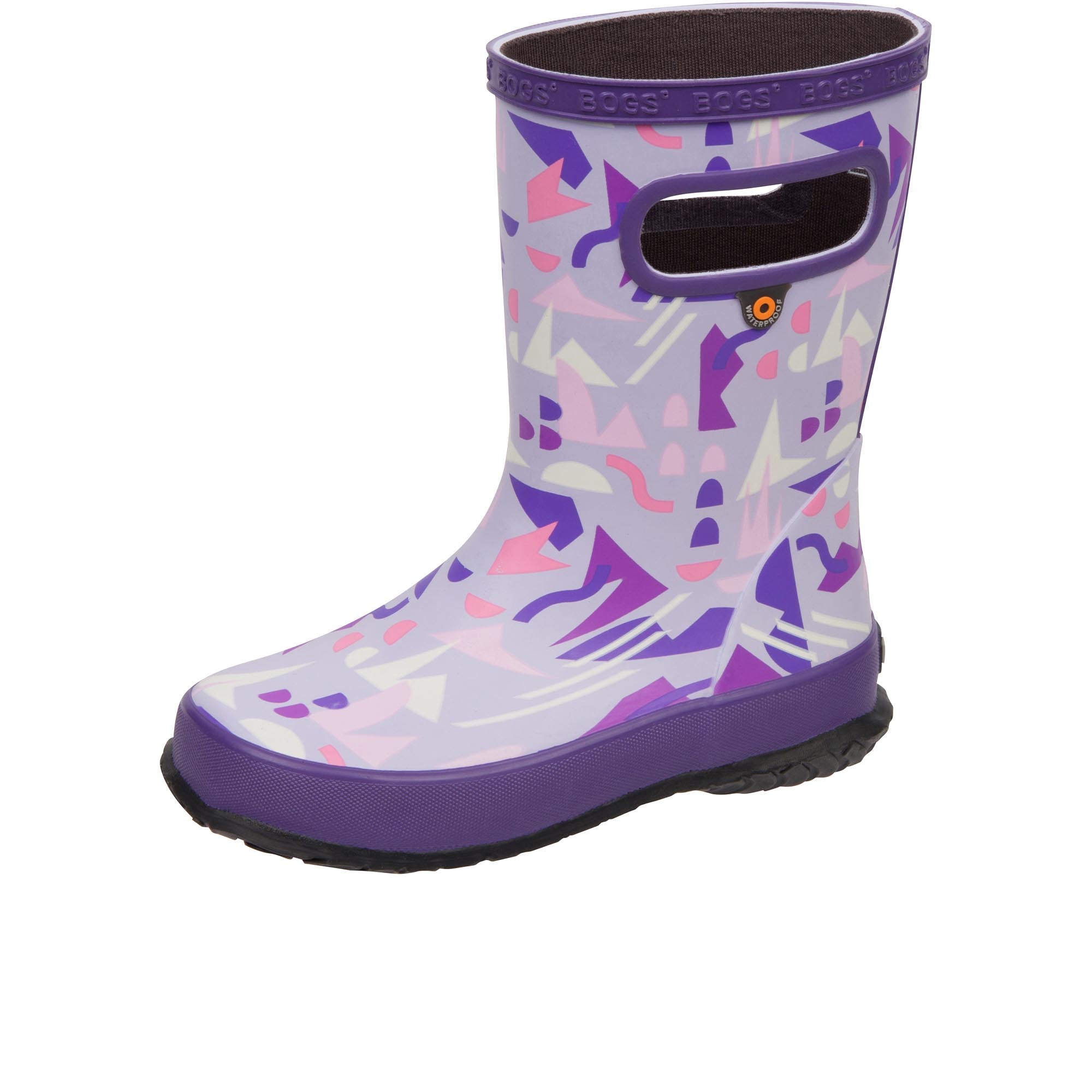 Bogs Childrens Skipper Sparse Geo Lavendar Multi