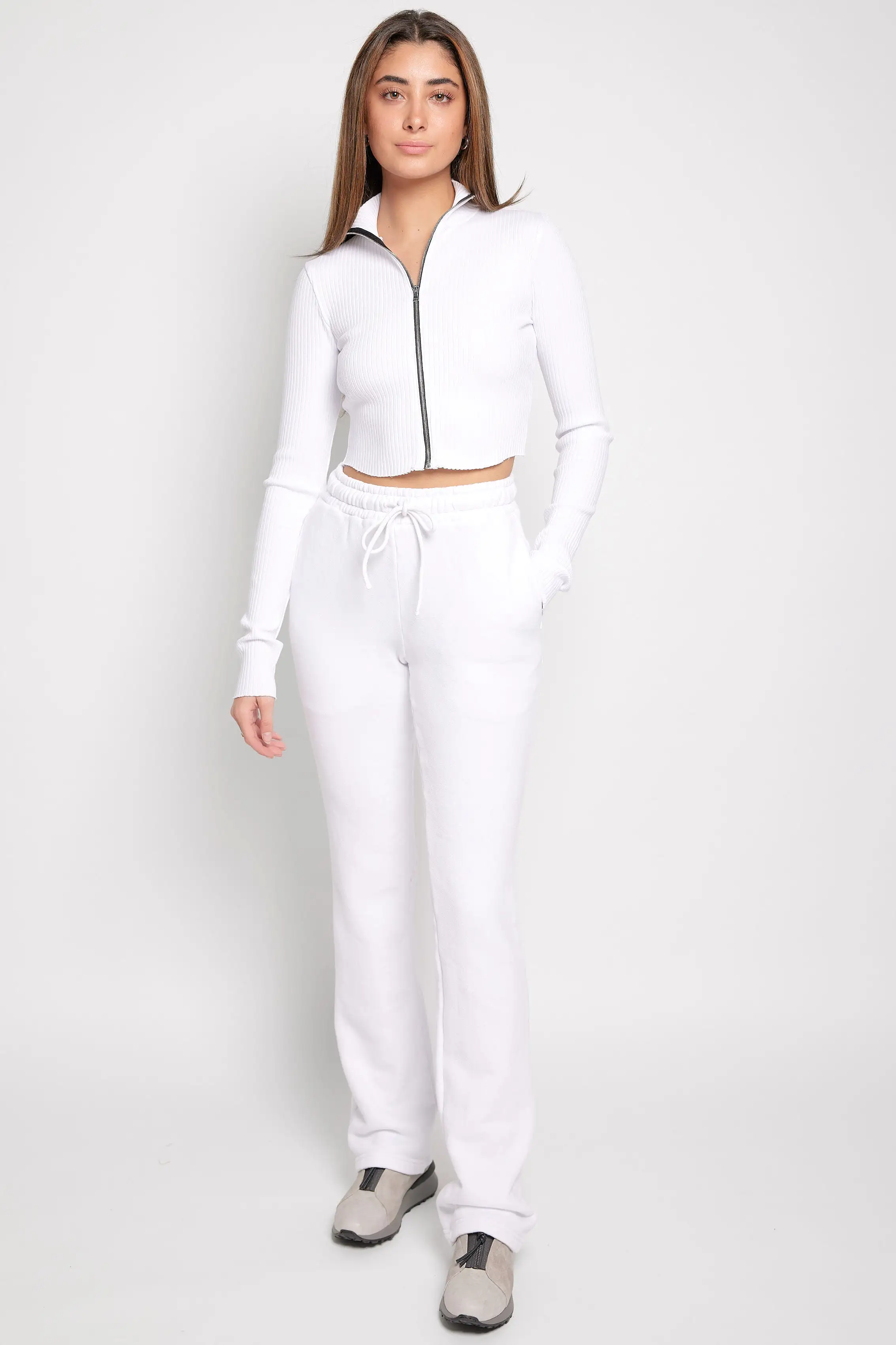 Brooklyn Trouser Pant in White