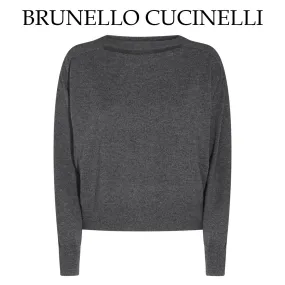 BRUNELLO CUCINELLI  |Casual Style Wool Long Sleeves Plain Office Style