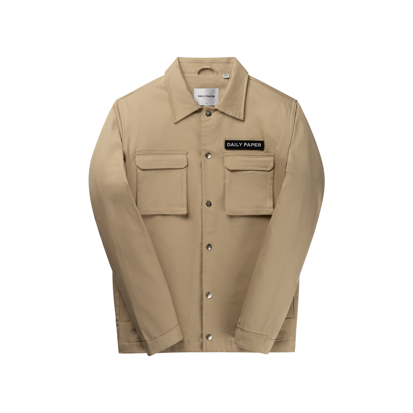 Cargo Coach Jacket Beige