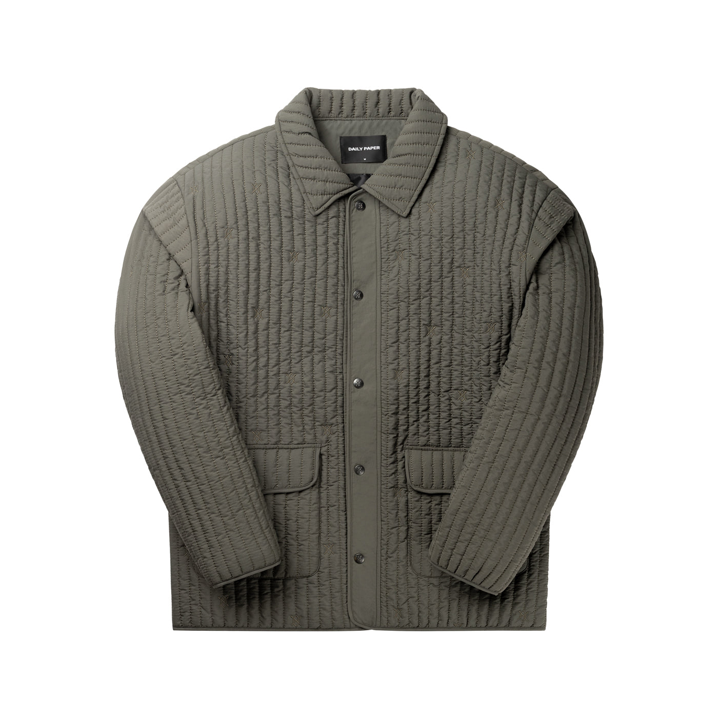 Chimera Grey Zyer Quilted Relaxed Jacket