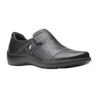 Clarks Womens Cora Poppy Slip-On Shoe