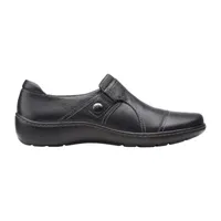 Clarks Womens Cora Poppy Slip-On Shoe