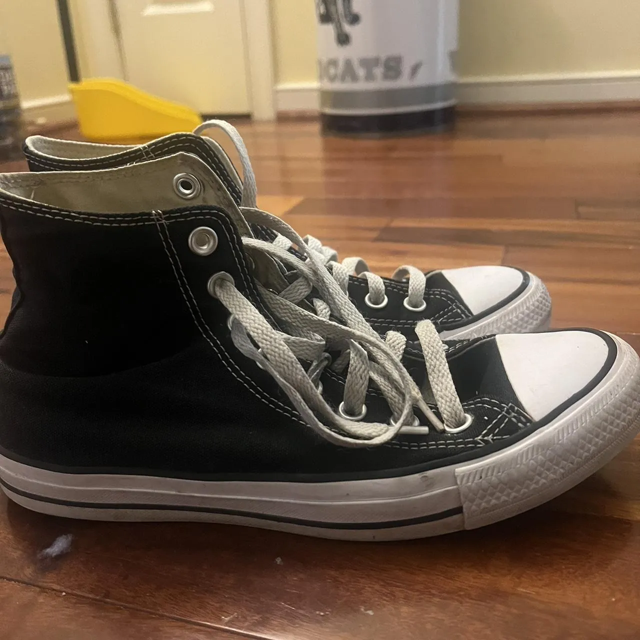 Converse Women's Black and White Trainers