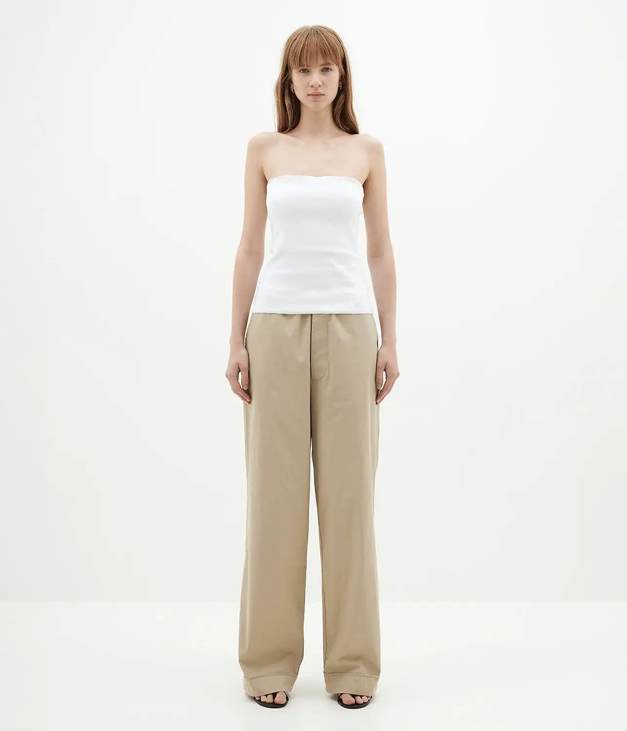 COTTON SUMMER PANT- TAN