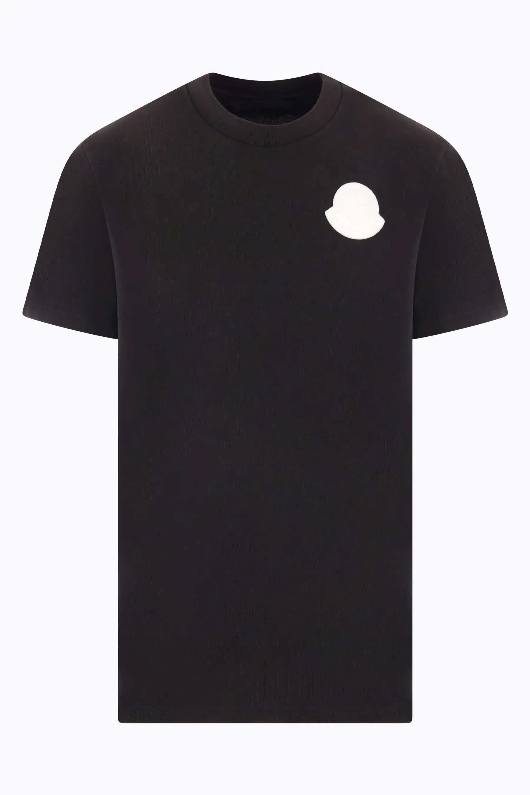 cotton t-shirt with logo patch