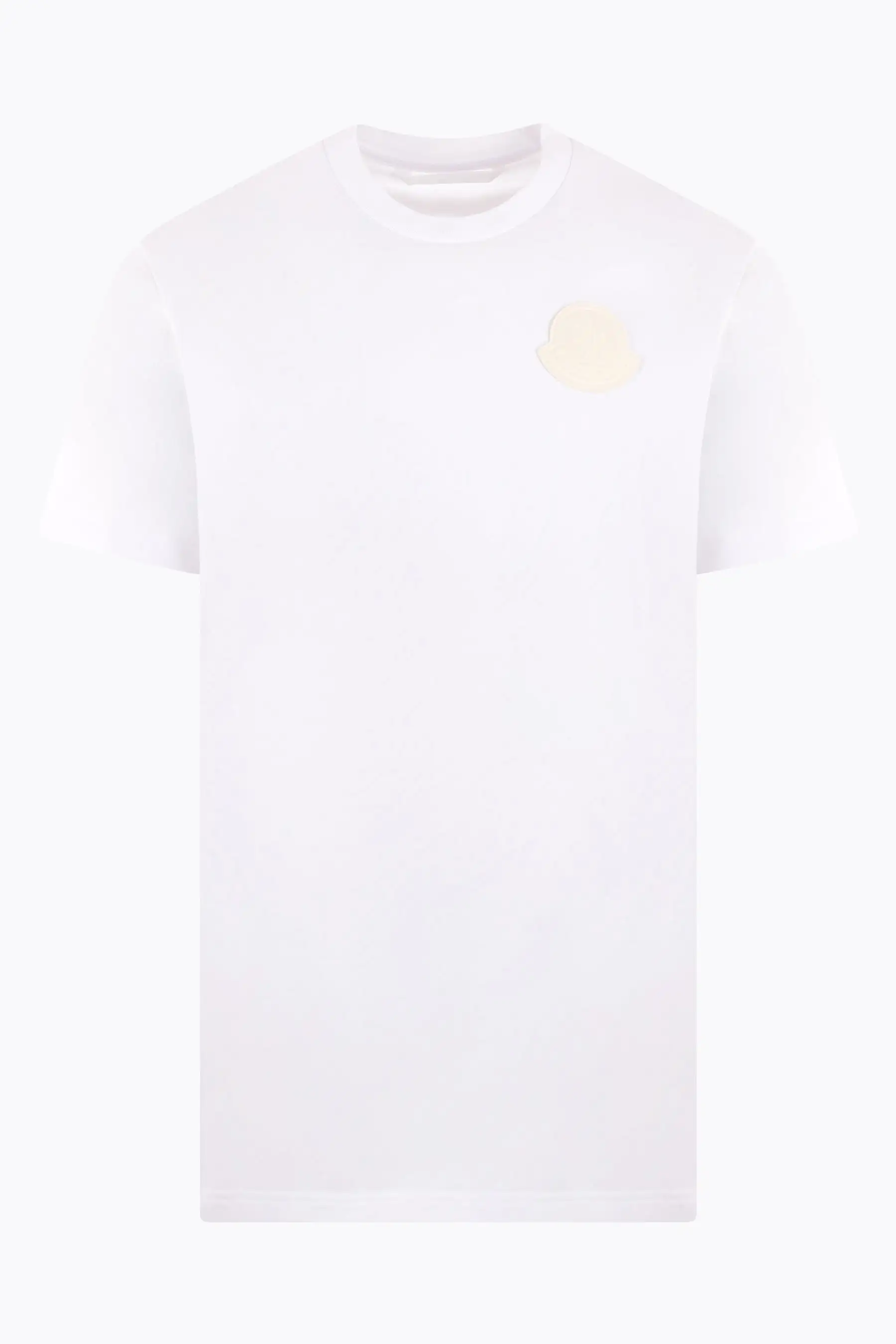 cotton t-shirt with logo patch