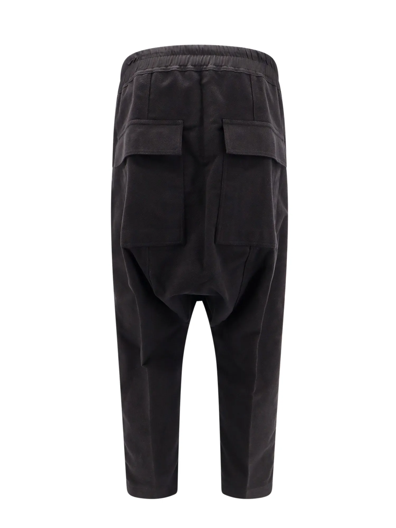 Cropped certified organic cotton trouser