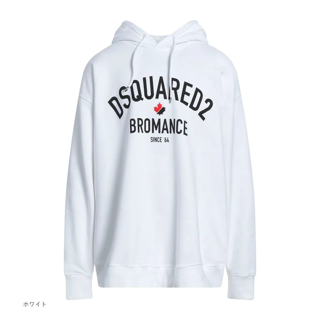 D SQUARED2  |Crew Neck Long Sleeves Plain Cotton Logo Luxury Sweatshirts