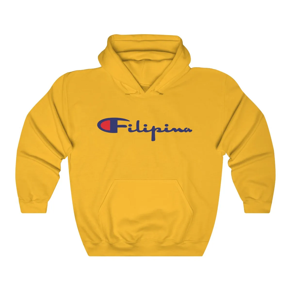 Filipina Blue Champion Heavy Blend Hooded Sweatshirt