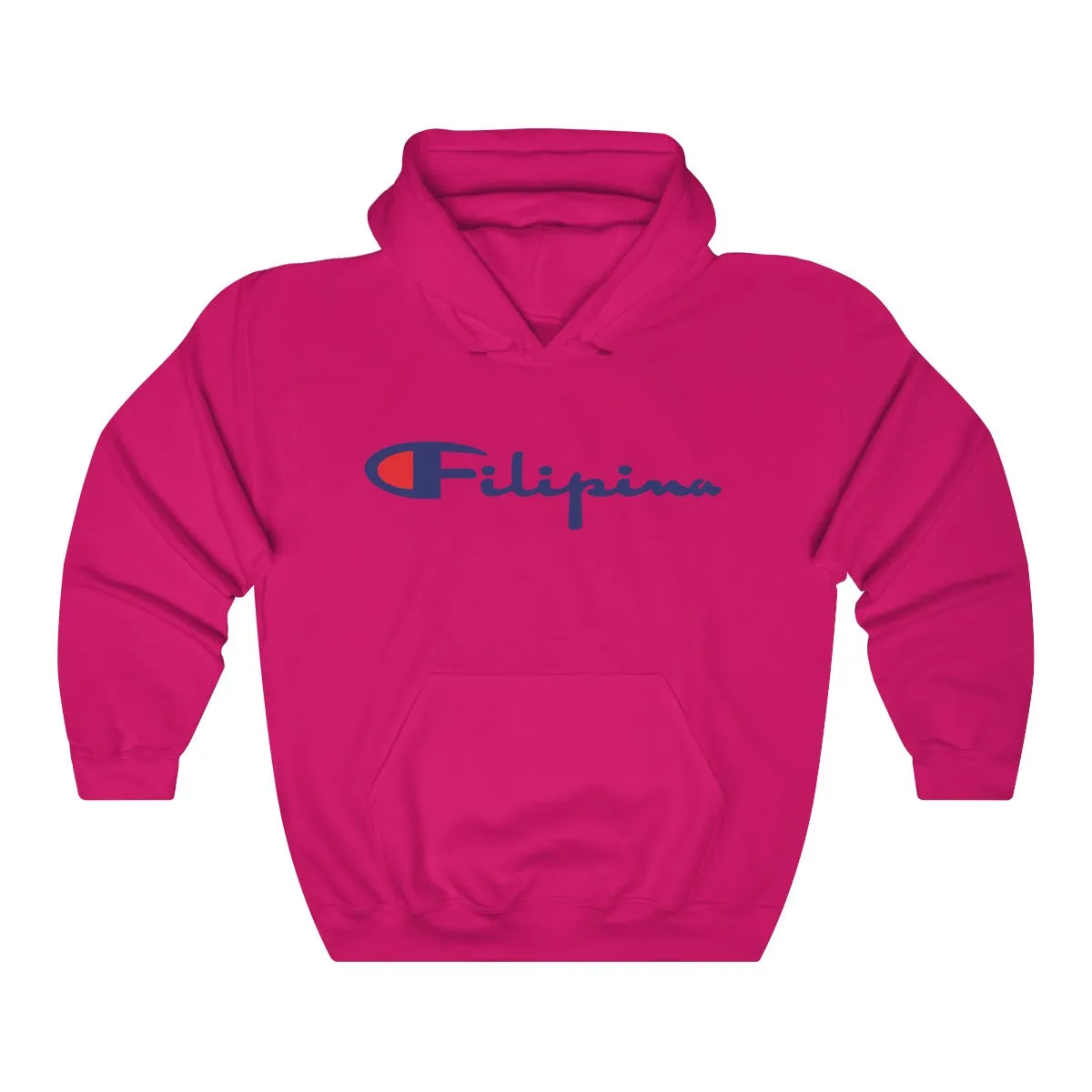 Filipina Blue Champion Heavy Blend Hooded Sweatshirt