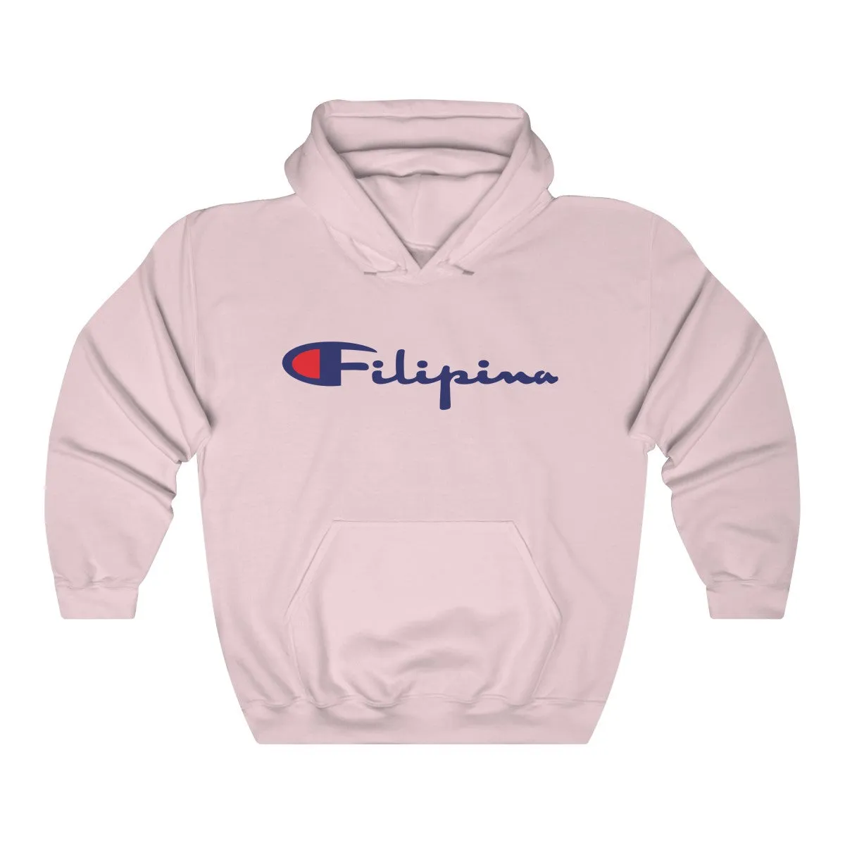 Filipina Blue Champion Heavy Blend Hooded Sweatshirt