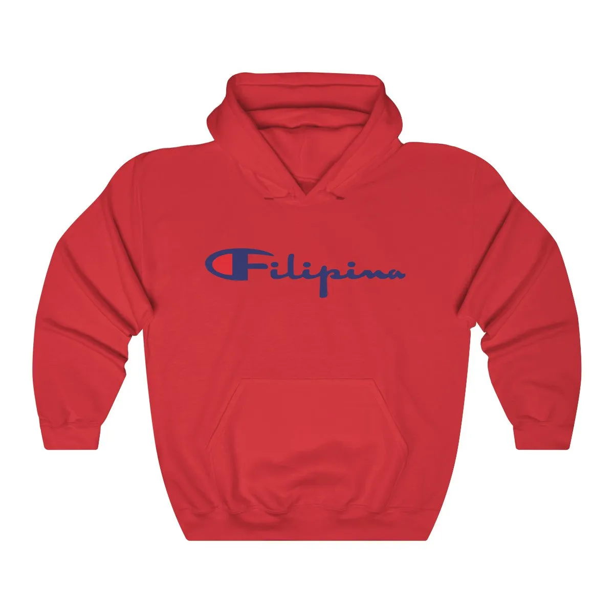 Filipina Blue Champion Heavy Blend Hooded Sweatshirt