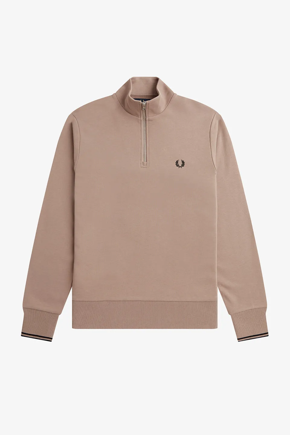 FRED PERRY  |Street Style Long Sleeves Plain Cotton Logo Sweatshirts