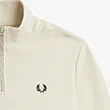 FRED PERRY  |Street Style Long Sleeves Plain Cotton Logo Sweatshirts